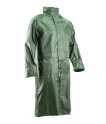 Leapy durable waterproof two-piece rainsuit for unisex, lightweight 170T polyester with PVC coating, providing 3000mm waterproof protection and wind resistance for outdoor work, travel and daily use