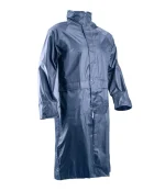 Leapy durable waterproof two-piece rainsuit for unisex, lightweight 170T polyester with PVC coating, providing 3000mm waterproof protection and wind resistance for outdoor work, travel and daily use