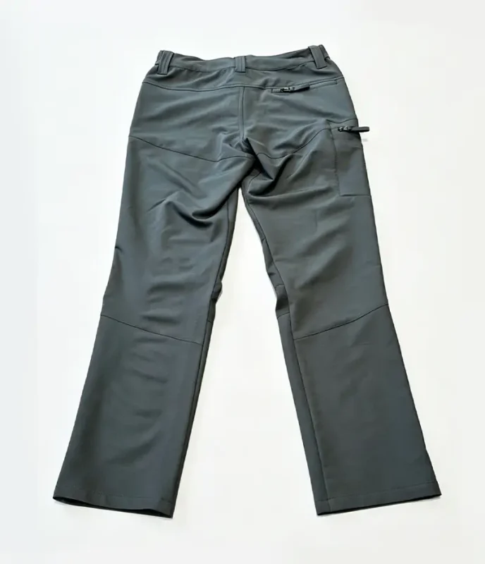 Leapy stretch work pants durable for daily workwear, made from 93% polyester and 7% spandex 4-way stretch fabric, offering durability, wrinkle resistance, flexibility and all-day comfort