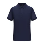 Leapy breathable skin-friendly polo for custom uniforms, made of 65% cotton and 35% polyester with premium Xinjiang long-staple cotton, featuring moisture-absorbing, breathable and skin-friendly comfort for corporate uniforms, team apparel and daily wear