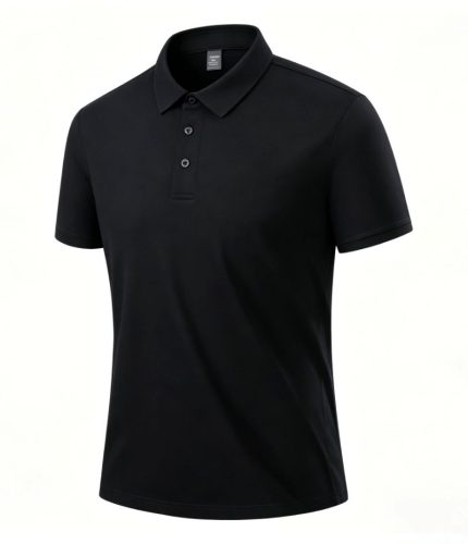 LEAPY Cotton-Blend Soft Polo Shirt for Daily Wear