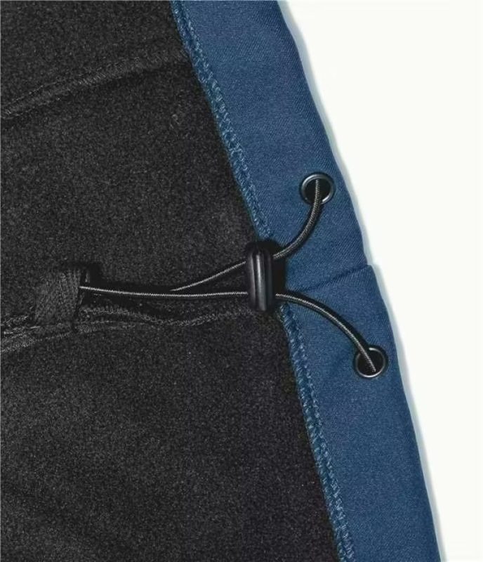 LEAPY windproof softshell jacket with adjustable cord lock detail for comfortable workwear fit