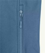 LEAPY windproof softshell jacket with secure zipper pocket detail for daily workwear