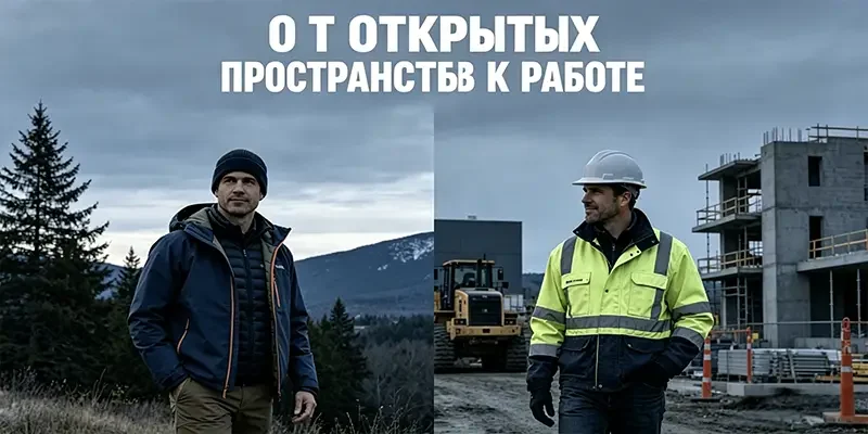 Спецодежда Leapy для рынка Северной Америки с outdoor курткой и сигнальной защитной курткой для строительных работ