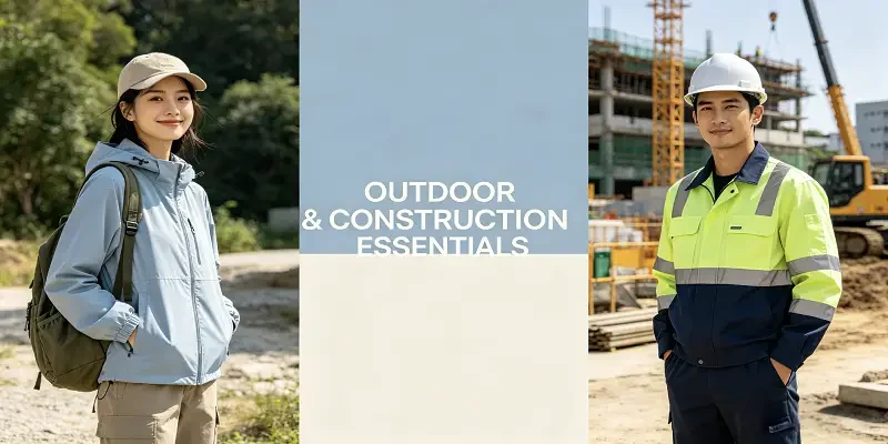 Leapy workwear for Southeast Asia and East Asia featuring outdoor clothing and hi vis safety workwear for construction environments